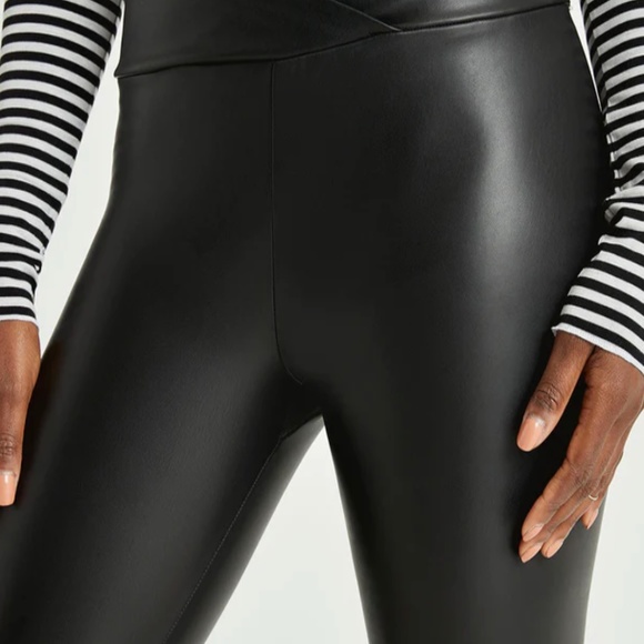 NWT SPLENDID VEGAN LEATHER LEGGINGS / TROUSERS BLACK XS - Picture 6 of 6
